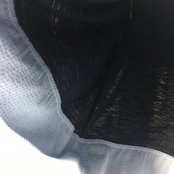 Plus Size XXL Tommy Hilfiger Navy Faux Layered Top - Picture 5 of 8